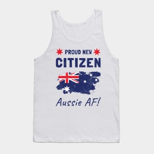 Proud New Australian Citizen. Citizenship Ceremony. Tank Top